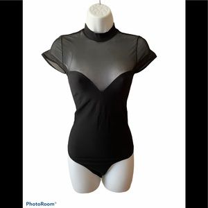 BEBE Sheer body suit